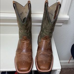 DOUBLE H Wide Square Toe Western Boots